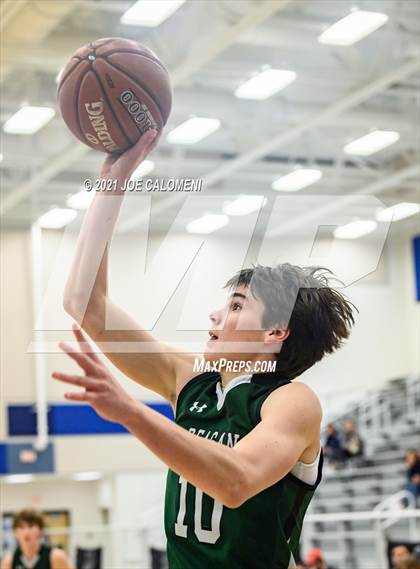 Thumbnail 3 in Reagan [Ronald] vs Boerne-Champion (Spurs High School Showcase) photogallery.