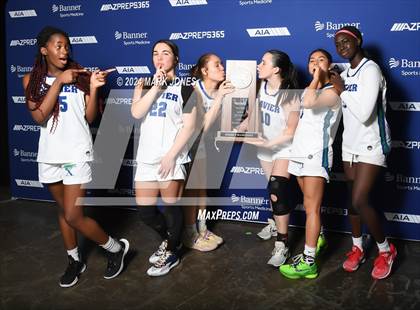 Thumbnail 2 in Xavier College Prep vs. Desert Vista (AIA Open Final - Awards) photogallery.
