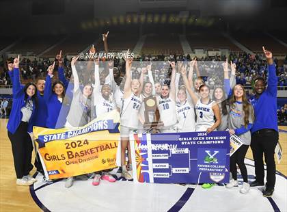 Thumbnail 3 in Xavier College Prep vs. Desert Vista (AIA Open Final - Awards) photogallery.