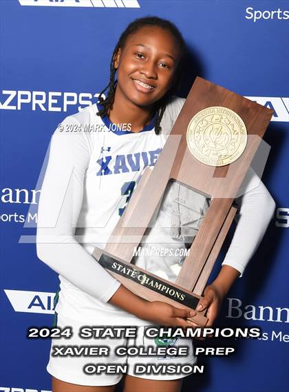 Thumbnail 1 in Xavier College Prep vs. Desert Vista (AIA Open Final - Awards) photogallery.