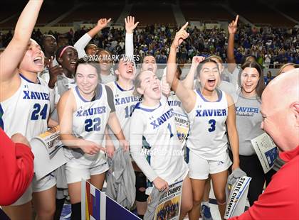 Thumbnail 3 in Xavier College Prep vs. Desert Vista (AIA Open Final - Awards) photogallery.
