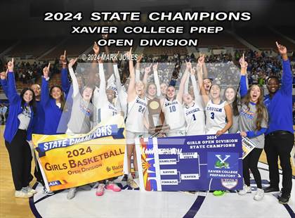 Thumbnail 3 in Xavier College Prep vs. Desert Vista (AIA Open Final - Awards) photogallery.