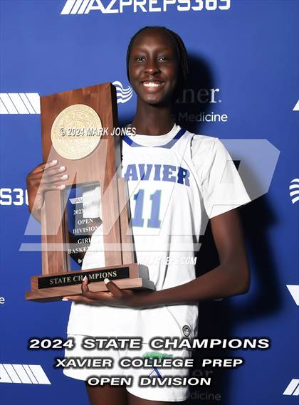 Thumbnail 3 in Xavier College Prep vs. Desert Vista (AIA Open Final - Awards) photogallery.