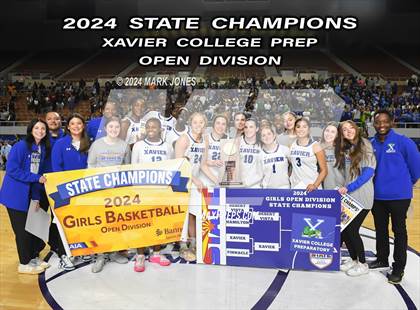 Thumbnail 3 in Xavier College Prep vs. Desert Vista (AIA Open Final - Awards) photogallery.