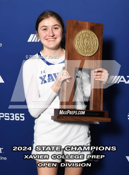 Thumbnail 1 in Xavier College Prep vs. Desert Vista (AIA Open Final - Awards) photogallery.