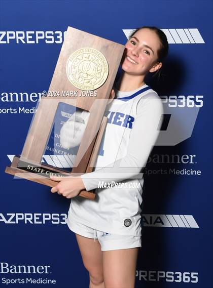 Thumbnail 2 in Xavier College Prep vs. Desert Vista (AIA Open Final - Awards) photogallery.