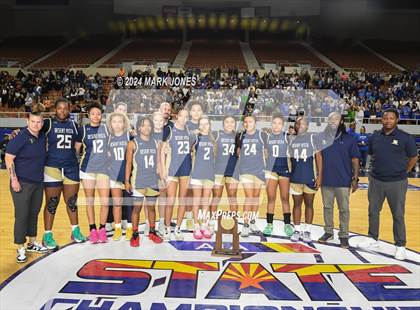 Thumbnail 2 in Xavier College Prep vs. Desert Vista (AIA Open Final - Awards) photogallery.