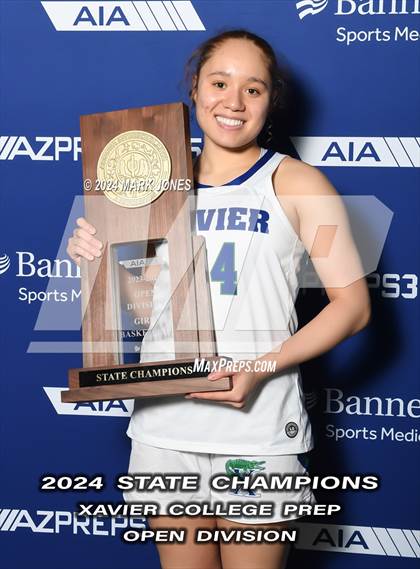 Thumbnail 1 in Xavier College Prep vs. Desert Vista (AIA Open Final - Awards) photogallery.