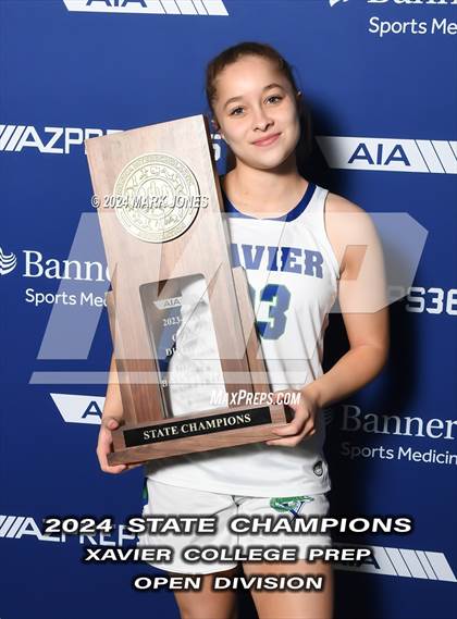 Thumbnail 1 in Xavier College Prep vs. Desert Vista (AIA Open Final - Awards) photogallery.