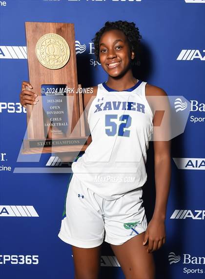 Thumbnail 2 in Xavier College Prep vs. Desert Vista (AIA Open Final - Awards) photogallery.