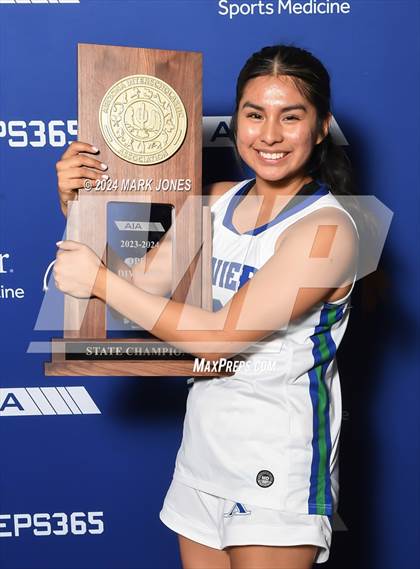 Thumbnail 2 in Xavier College Prep vs. Desert Vista (AIA Open Final - Awards) photogallery.