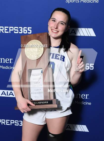 Thumbnail 2 in Xavier College Prep vs. Desert Vista (AIA Open Final - Awards) photogallery.
