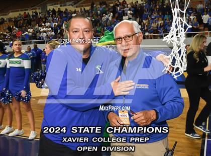 Thumbnail 1 in Xavier College Prep vs. Desert Vista (AIA Open Final - Awards) photogallery.