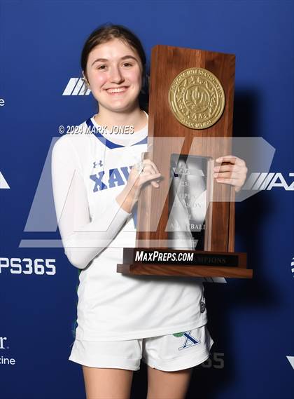 Thumbnail 3 in Xavier College Prep vs. Desert Vista (AIA Open Final - Awards) photogallery.