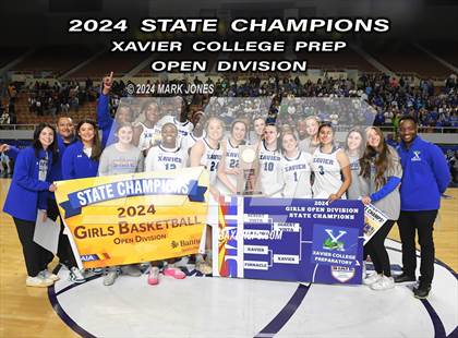Thumbnail 1 in Xavier College Prep vs. Desert Vista (AIA Open Final - Awards) photogallery.