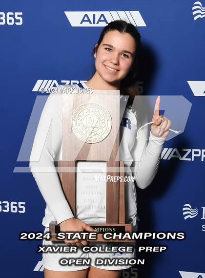 Thumbnail 2 in Xavier College Prep vs. Desert Vista (AIA Open Final - Awards) photogallery.
