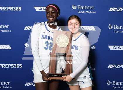 Thumbnail 1 in Xavier College Prep vs. Desert Vista (AIA Open Final - Awards) photogallery.
