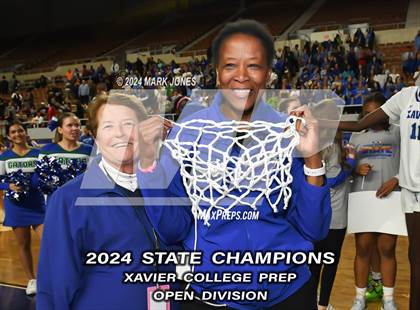 Thumbnail 2 in Xavier College Prep vs. Desert Vista (AIA Open Final - Awards) photogallery.