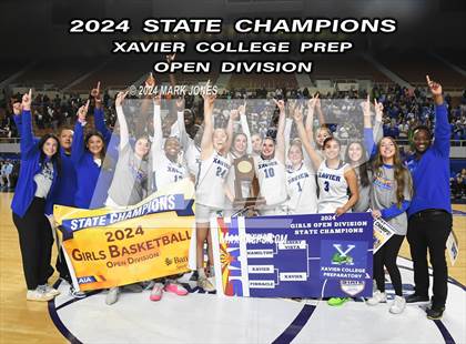 Thumbnail 1 in Xavier College Prep vs. Desert Vista (AIA Open Final - Awards) photogallery.