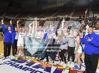 Thumbnail 2 in Xavier College Prep vs. Desert Vista (AIA Open Final - Awards) photogallery.