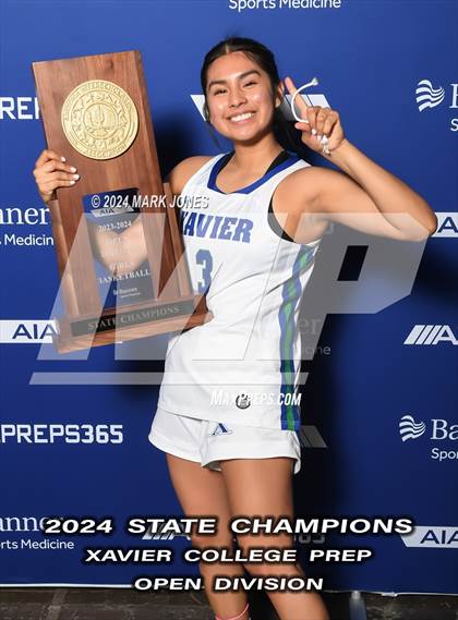 Thumbnail 2 in Xavier College Prep vs. Desert Vista (AIA Open Final - Awards) photogallery.
