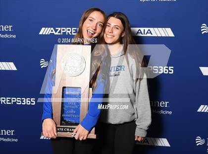 Thumbnail 1 in Xavier College Prep vs. Desert Vista (AIA Open Final - Awards) photogallery.