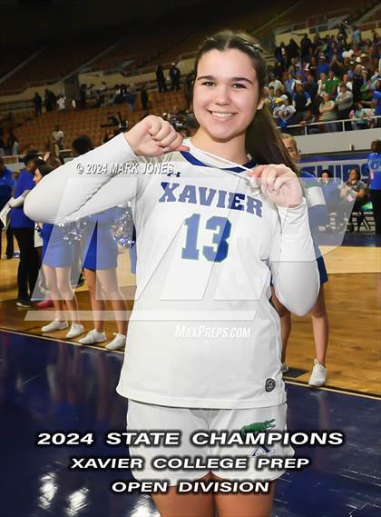 Thumbnail 3 in Xavier College Prep vs. Desert Vista (AIA Open Final - Awards) photogallery.