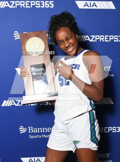 Thumbnail 1 in Xavier College Prep vs. Desert Vista (AIA Open Final - Awards) photogallery.