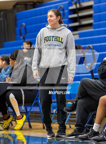 Thumbnail 2 in San Leandro vs. Foothill (Newark Optimist Club Holiday Classic) photogallery.