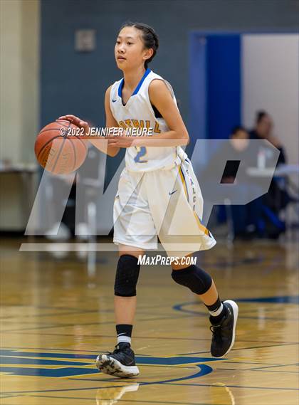 Thumbnail 3 in San Leandro vs. Foothill (Newark Optimist Club Holiday Classic) photogallery.