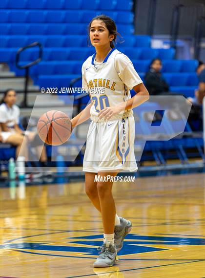 Thumbnail 2 in San Leandro vs. Foothill (Newark Optimist Club Holiday Classic) photogallery.