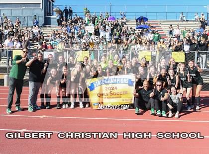 Thumbnail 3 in Gilbert Christian vs. Safford (AIA 3A Final - Awards) photogallery.