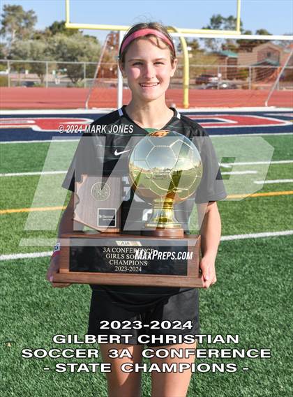 Thumbnail 2 in Gilbert Christian vs. Safford (AIA 3A Final - Awards) photogallery.