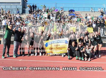 Thumbnail 2 in Gilbert Christian vs. Safford (AIA 3A Final - Awards) photogallery.