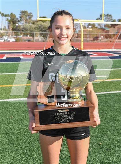 Thumbnail 3 in Gilbert Christian vs. Safford (AIA 3A Final - Awards) photogallery.
