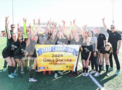 Thumbnail 3 in Gilbert Christian vs. Safford (AIA 3A Final - Awards) photogallery.