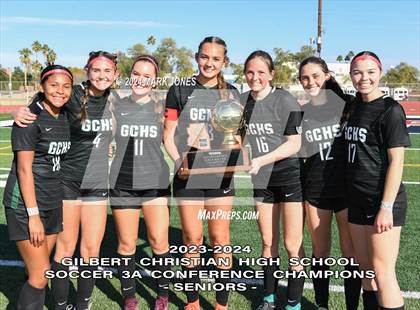 Thumbnail 3 in Gilbert Christian vs. Safford (AIA 3A Final - Awards) photogallery.