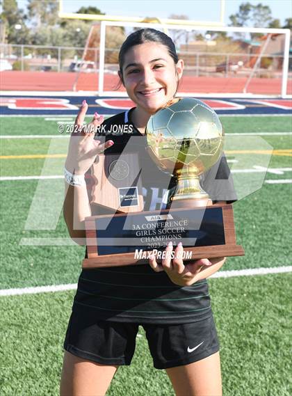Thumbnail 2 in Gilbert Christian vs. Safford (AIA 3A Final - Awards) photogallery.
