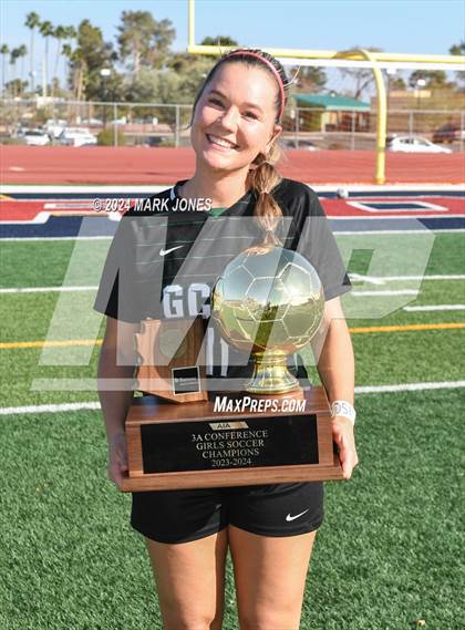 Thumbnail 2 in Gilbert Christian vs. Safford (AIA 3A Final - Awards) photogallery.