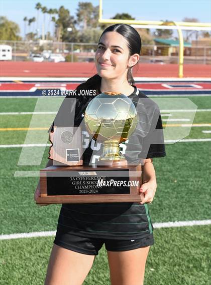 Thumbnail 1 in Gilbert Christian vs. Safford (AIA 3A Final - Awards) photogallery.