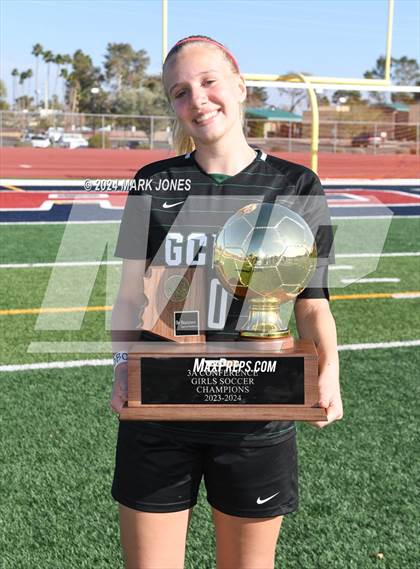 Thumbnail 2 in Gilbert Christian vs. Safford (AIA 3A Final - Awards) photogallery.