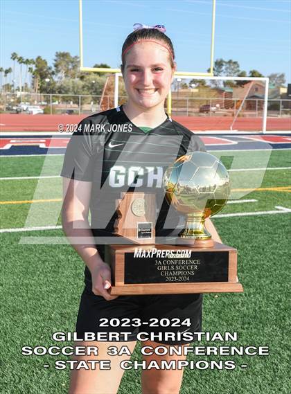 Thumbnail 2 in Gilbert Christian vs. Safford (AIA 3A Final - Awards) photogallery.