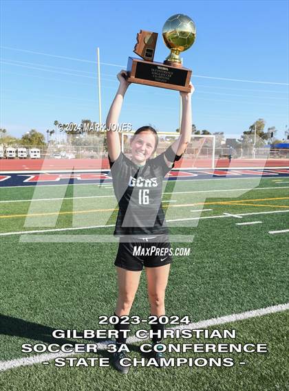 Thumbnail 2 in Gilbert Christian vs. Safford (AIA 3A Final - Awards) photogallery.