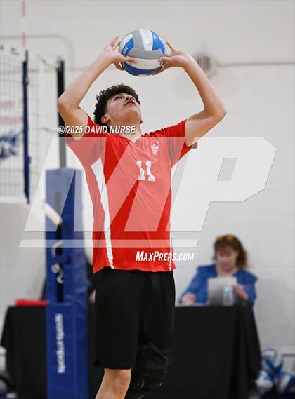 Thumbnail 2 in Carpinteria @ Desert Christian (CIF SS Div 8 Quarter Final) photogallery.