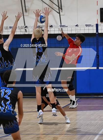 Thumbnail 3 in Carpinteria @ Desert Christian (CIF SS Div 8 Quarter Final) photogallery.