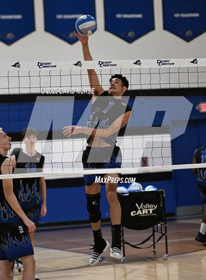 Thumbnail 3 in Carpinteria @ Desert Christian (CIF SS Div 8 Quarter Final) photogallery.