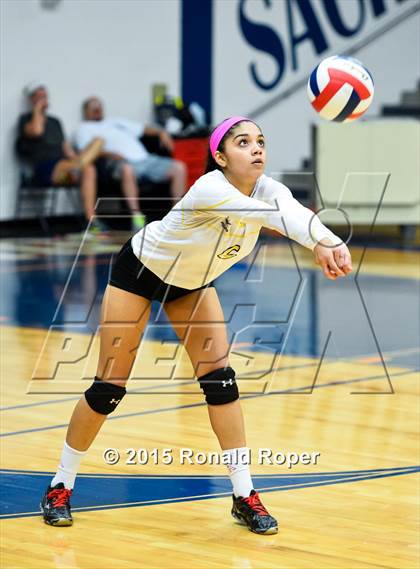 Thumbnail 1 in Texas vs Garland (Garland ISD Volleyball Tournament) photogallery.
