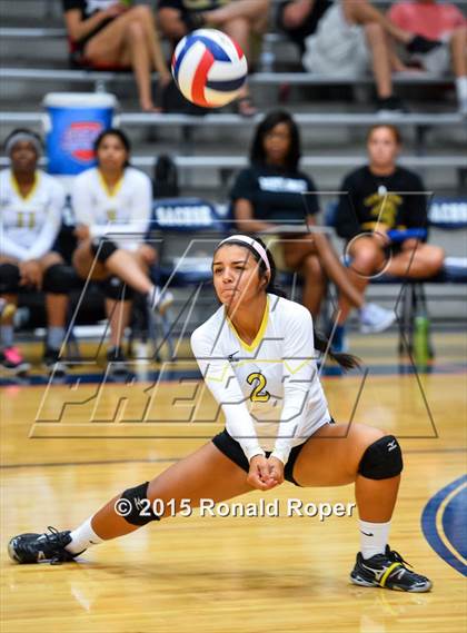 Thumbnail 1 in Texas vs Garland (Garland ISD Volleyball Tournament) photogallery.
