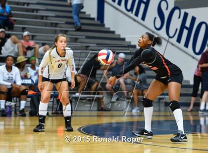 Thumbnail 3 in Texas vs Garland (Garland ISD Volleyball Tournament) photogallery.
