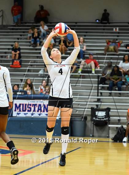 Thumbnail 3 in Texas vs Garland (Garland ISD Volleyball Tournament) photogallery.